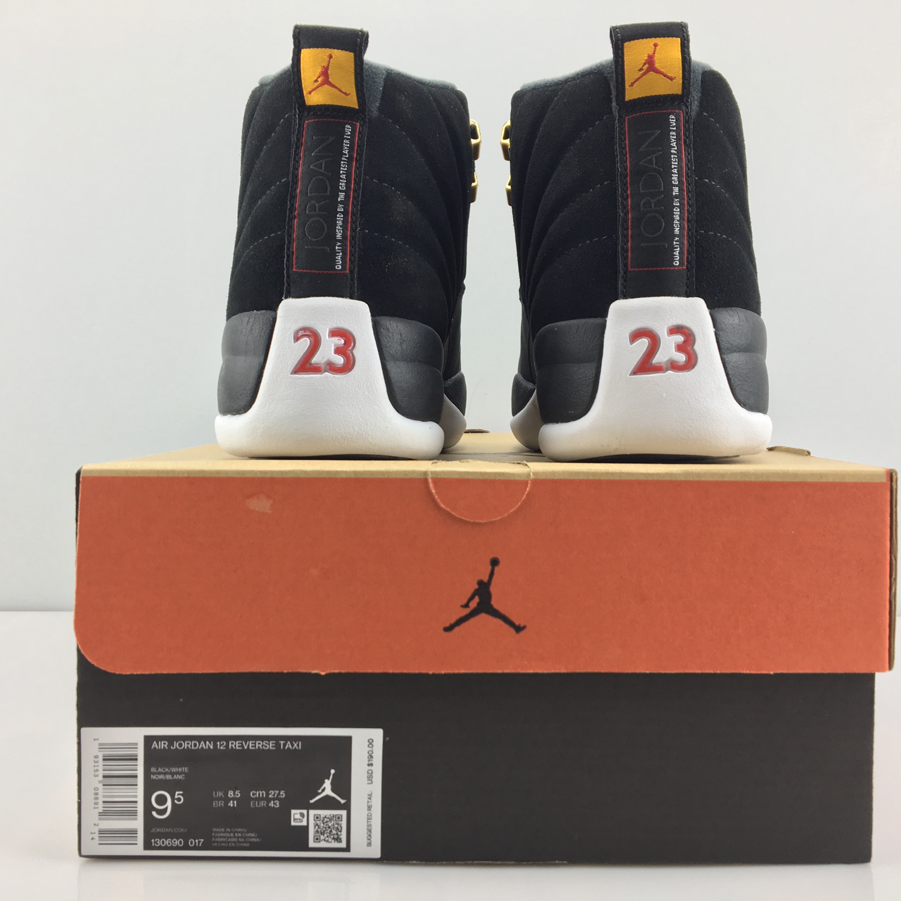 AIR JORDAN 12“REVERSE TAXI” 130690-017
