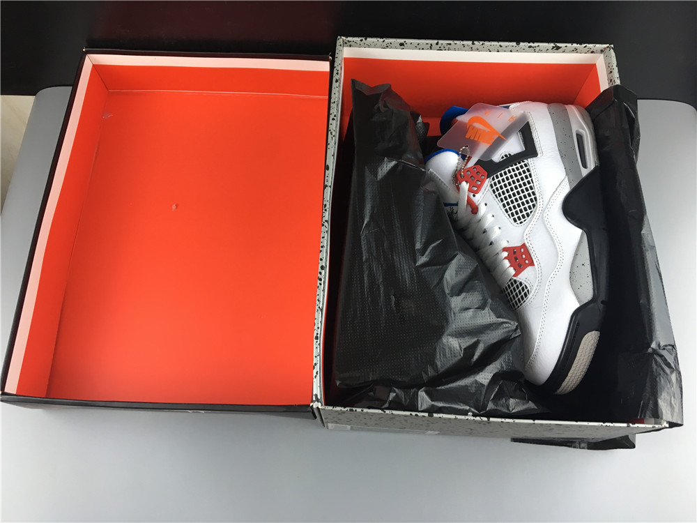 AIR JORDAN 4 WHITE, GRAY, BLUE , RED CL1184-146