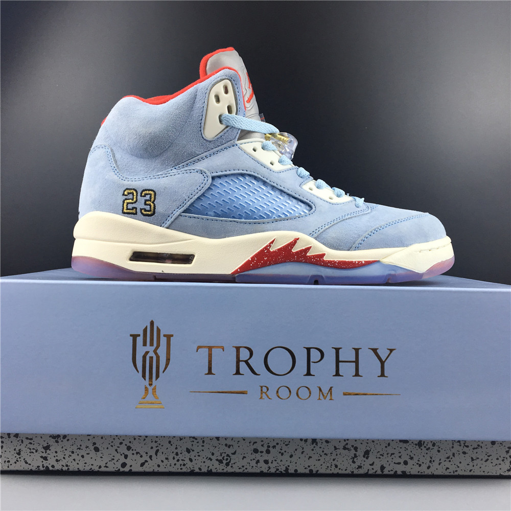 TROPHY ROOM X AIR JORDAN 5 “ICE BLU CI1899-400
