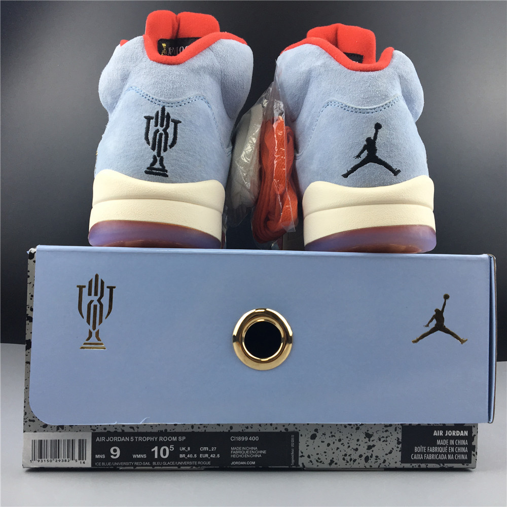 TROPHY ROOM X AIR JORDAN 5 “ICE BLU CI1899-400