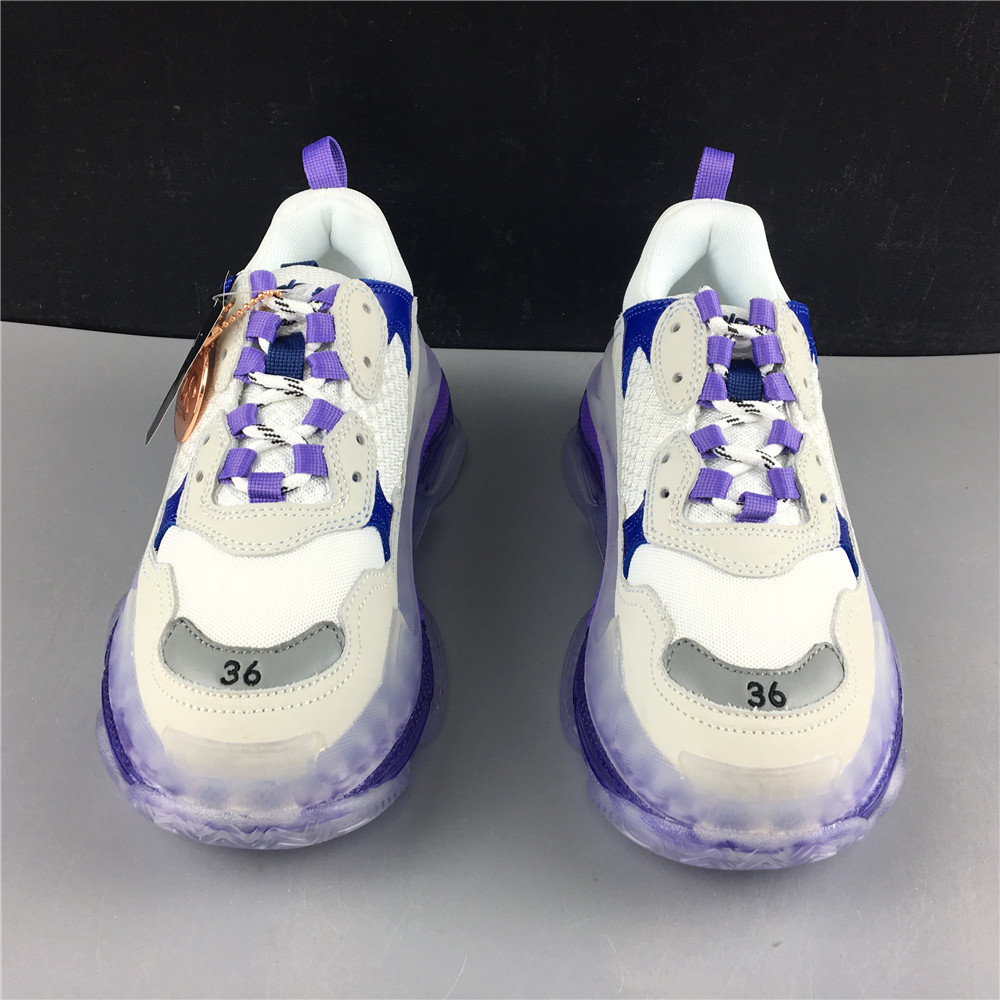 BLG TRIPLE S OLD WHITE PURPLE