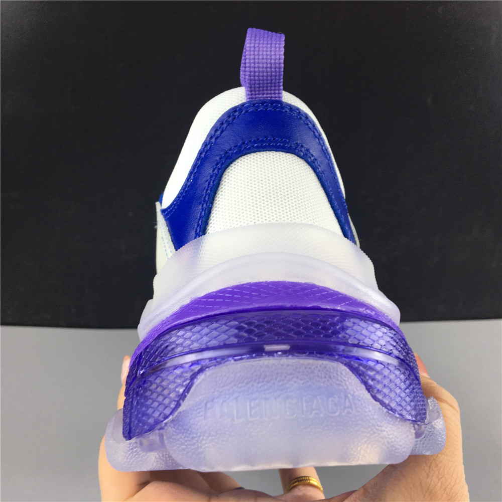 BLG TRIPLE S OLD WHITE PURPLE