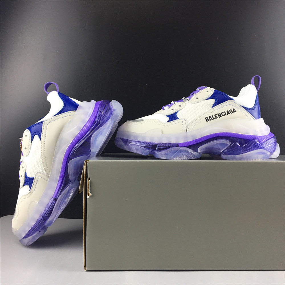 BLG TRIPLE S OLD WHITE PURPLE