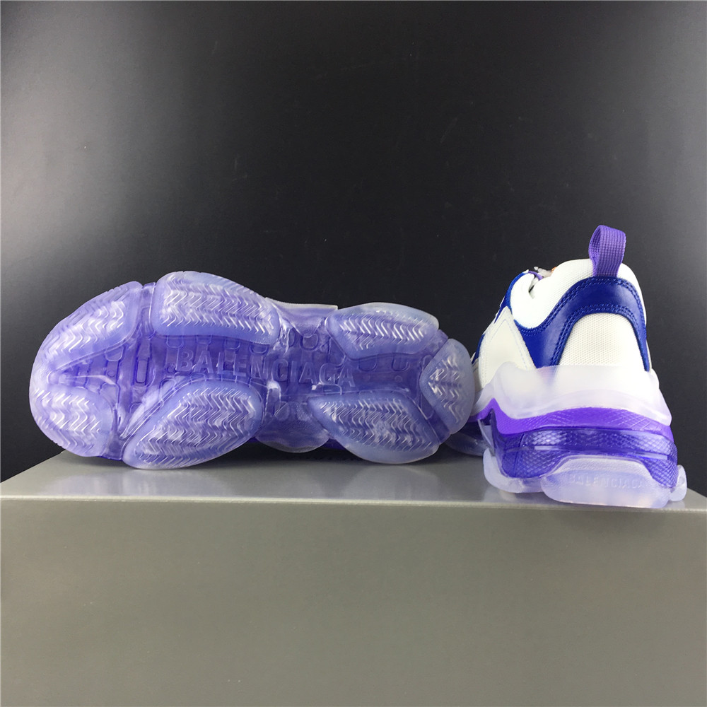 BLG TRIPLE S OLD WHITE PURPLE