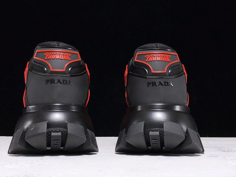 P*RADA BLACK&RED