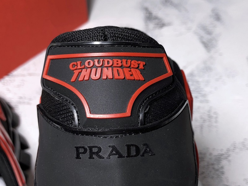 P*RADA BLACK&RED