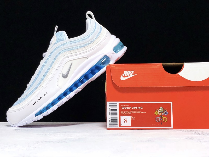 MSCHF x INRI x Air Max 97 Jesus Shoes 921826-101JSUS