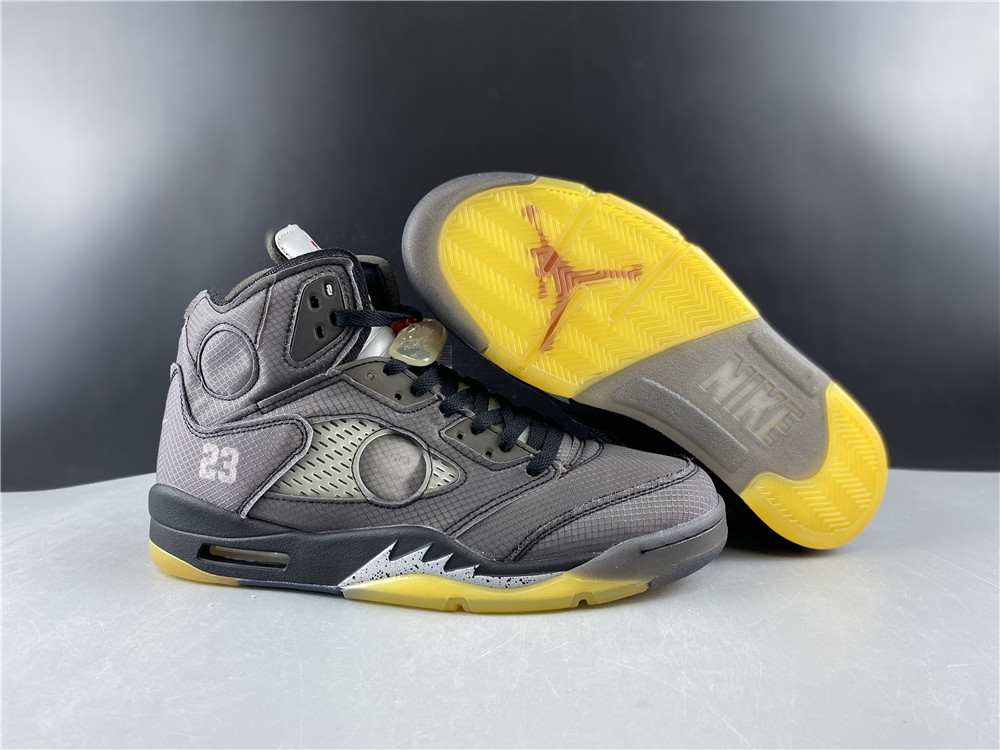 Air Jordan 5 xoff white AJ5 ow 3M CT8480-001