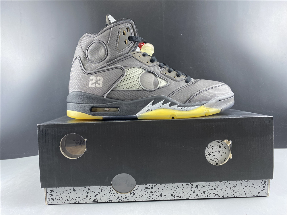 Air Jordan 5 xoff white AJ5 ow 3M CT8480-001