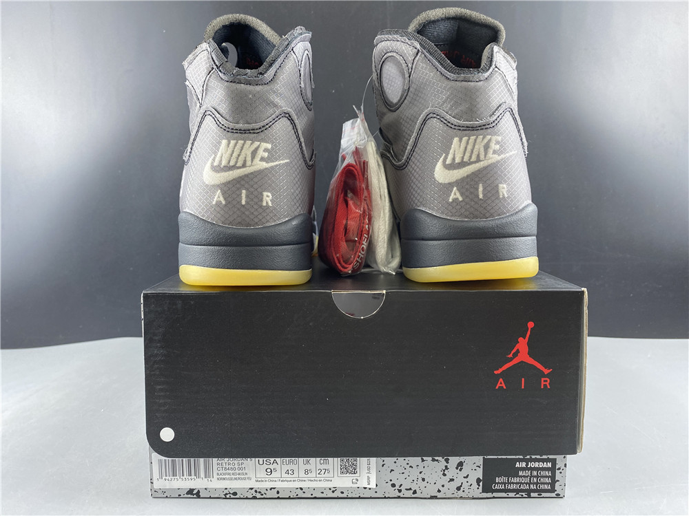 Air Jordan 5 xoff white AJ5 ow 3M CT8480-001