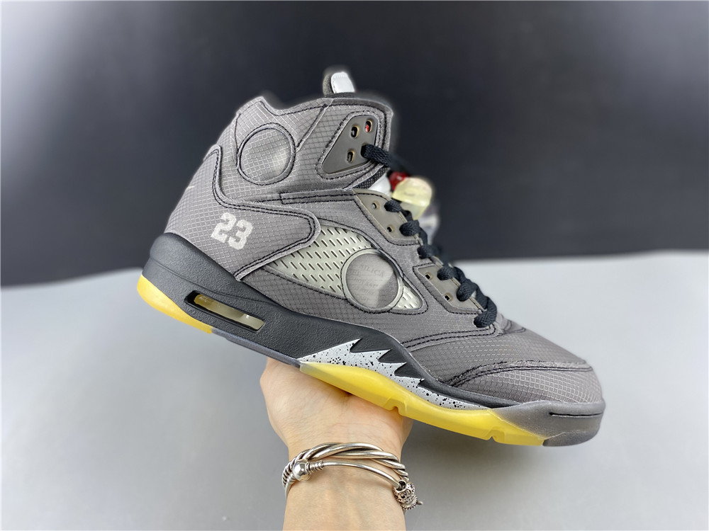 Air Jordan 5 xoff white AJ5 ow 3M CT8480-001