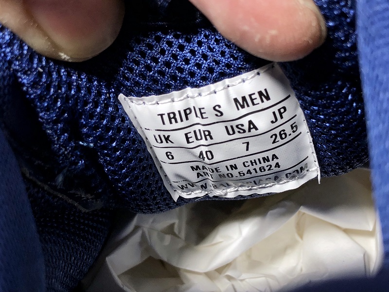 BLG 19SS Triple-S C*Lear Sole Trainers