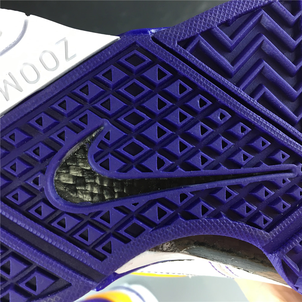 UndefeatedxNike Kobe 1 PROTRO AQ2728-101 WHITE VARSITY PURPLE