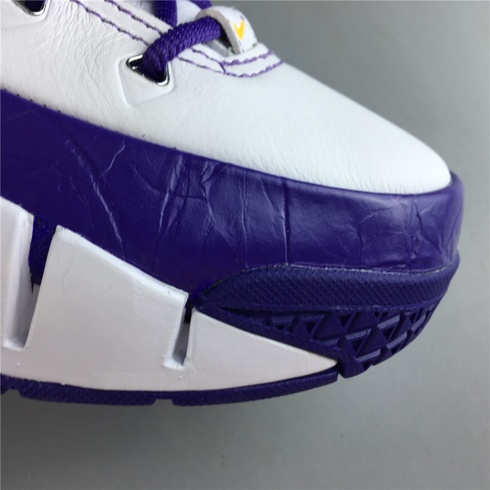 UndefeatedxNike Kobe 1 PROTRO AQ2728-101 WHITE VARSITY PURPLE