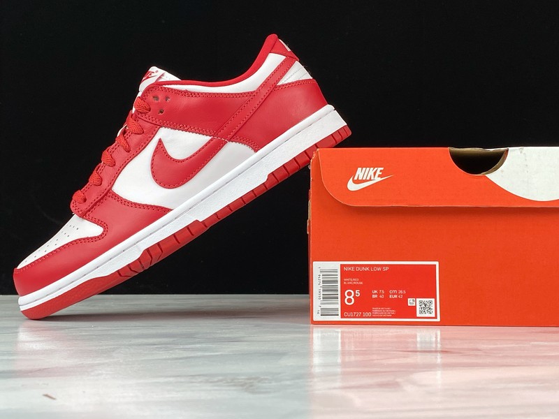 Nike Dunk Low SP “University Red”Style Code: CU1727-100