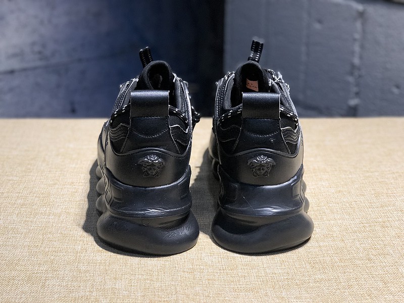 V*ersace CHAIN REACTION SNEAKERS black