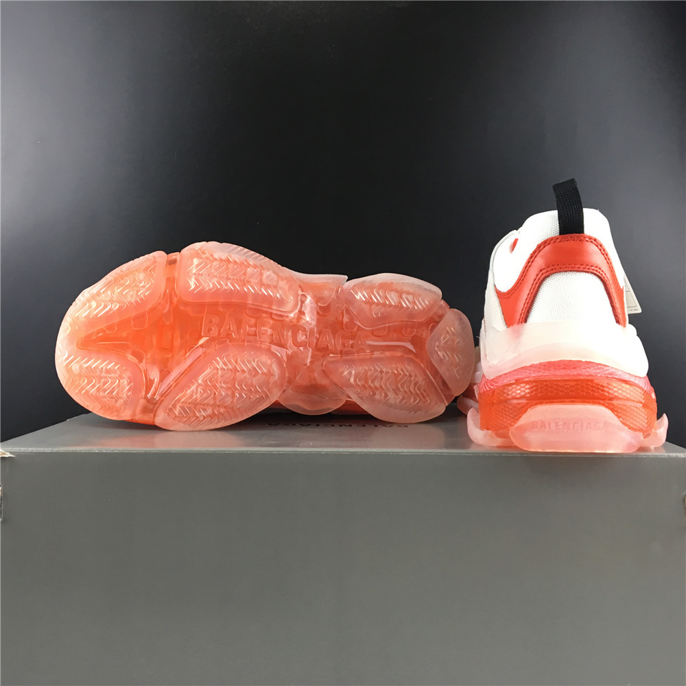 BLG TRIPLE S OLDWHITE RED AIR CUSHION