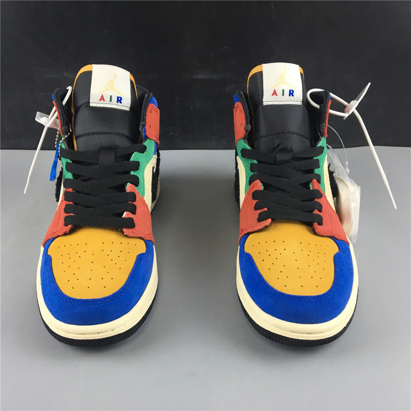 Blue The Great x Air Jordan 1 Mid "Fearless"CU2805-100