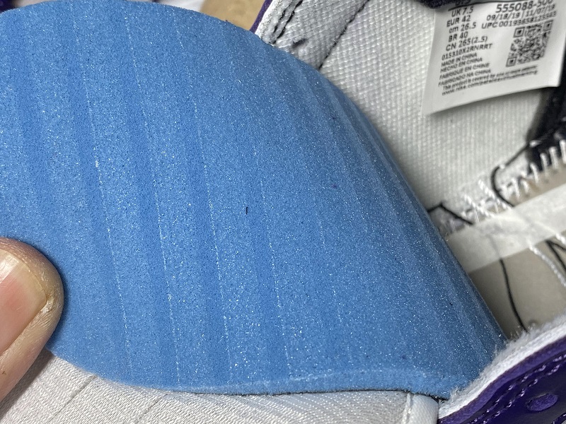 Air Jordan 1 Court Purple High OG 555088-500