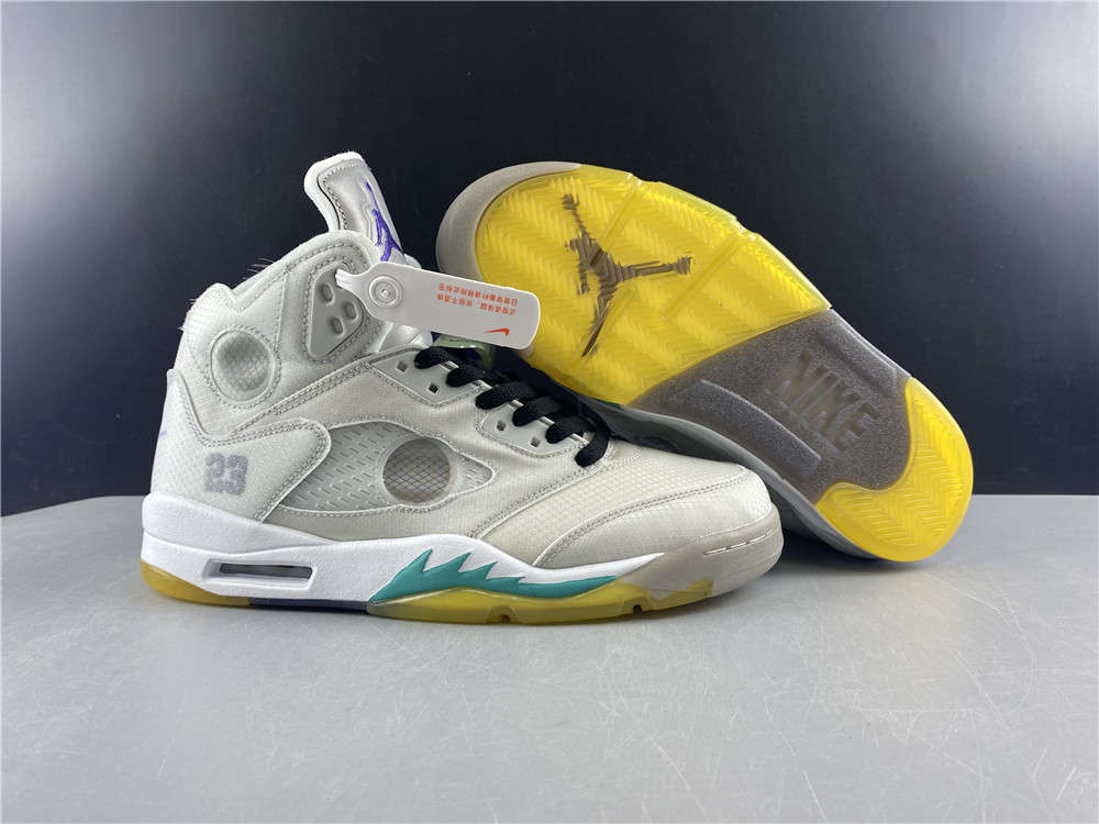 Air Jordan 5 xoff white AJ5 ow 3M CT8480-105