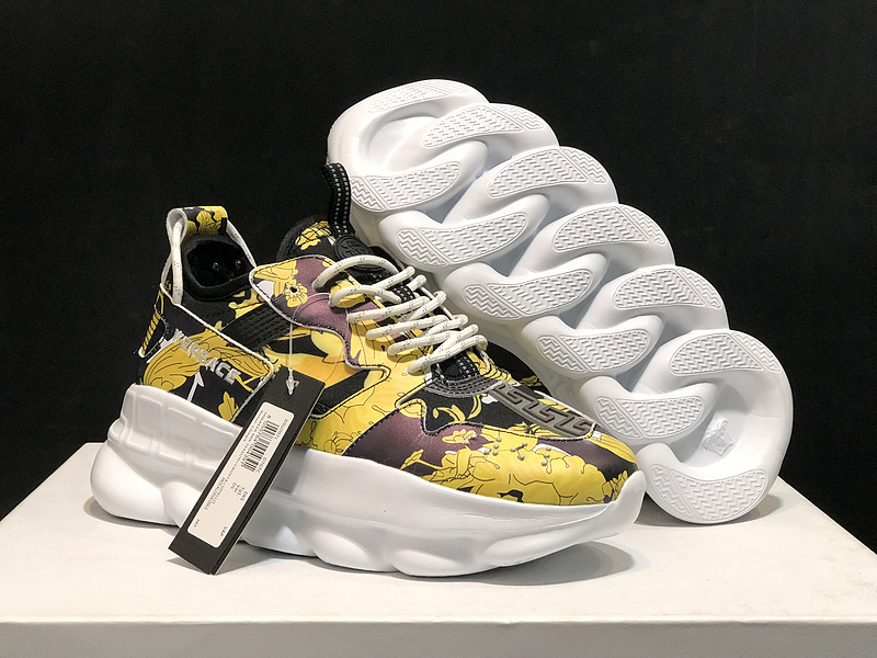 V*ersace CHAIN REACTION SNEAKERS