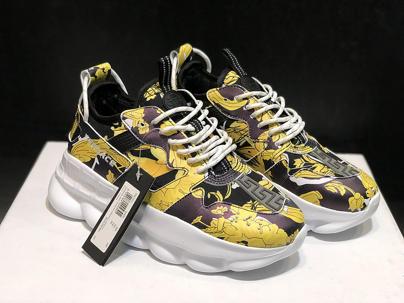 V*ersace CHAIN REACTION SNEAKERS