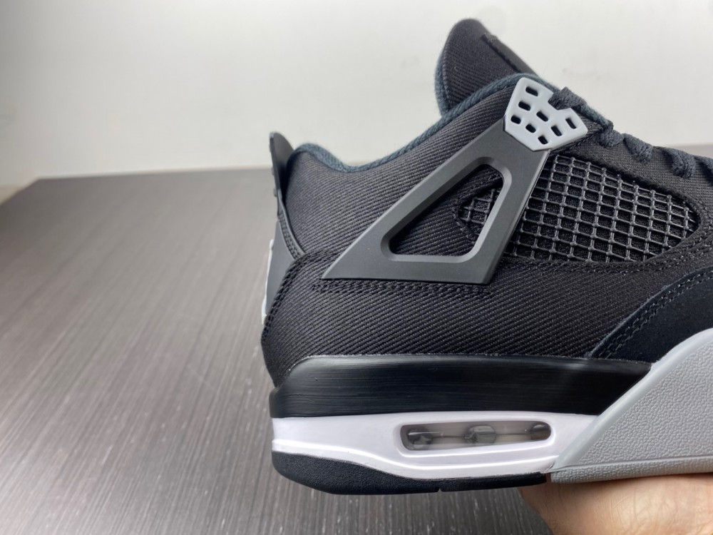 Jordan 4 Retro SE Black Canvas