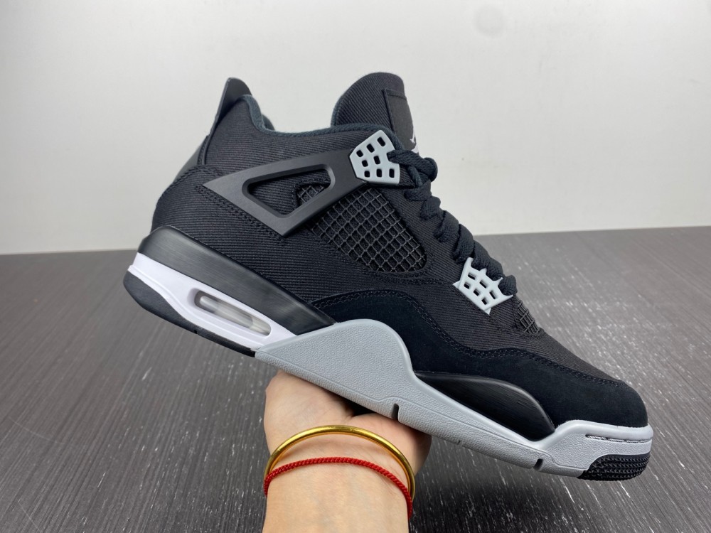 Jordan 4 Retro SE Black Canvas