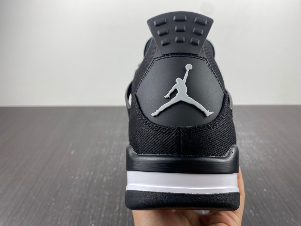 Jordan 4 Retro SE Black Canvas