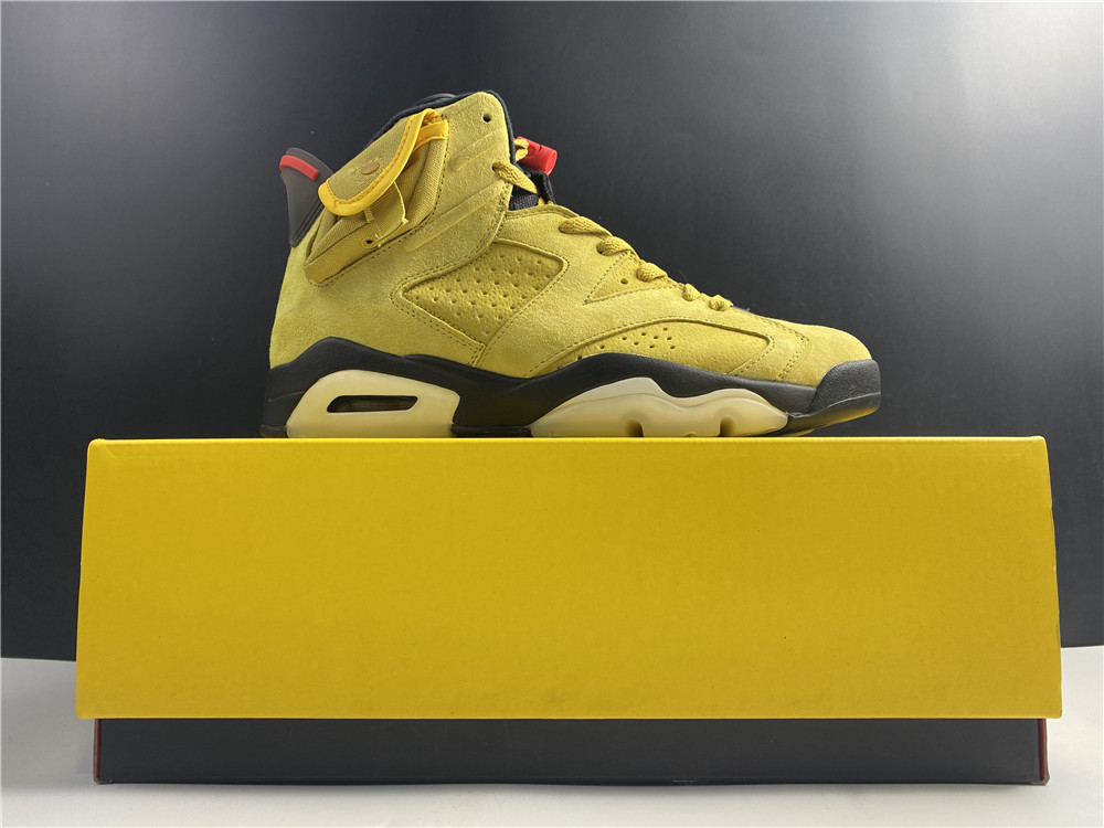 2020 Travis Scott x Air Jordan 6 Yellow To Buy CN1084-300