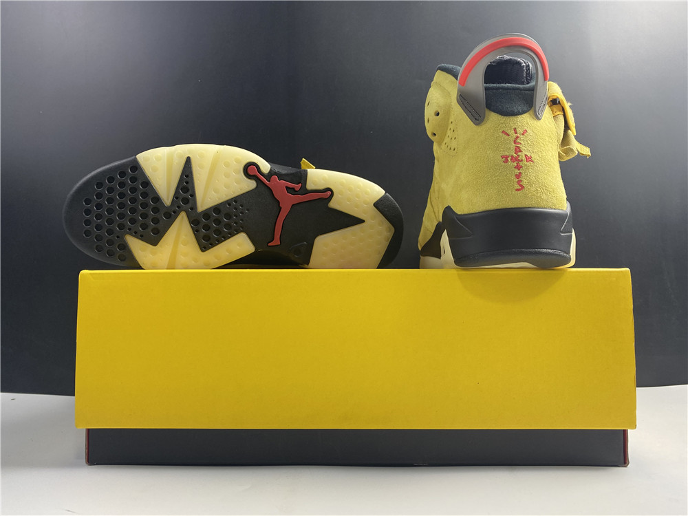2020 Travis Scott x Air Jordan 6 Yellow To Buy CN1084-300