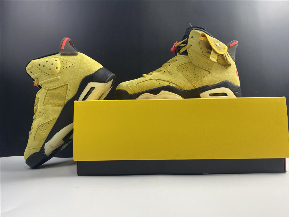 2020 Travis Scott x Air Jordan 6 Yellow To Buy CN1084-300