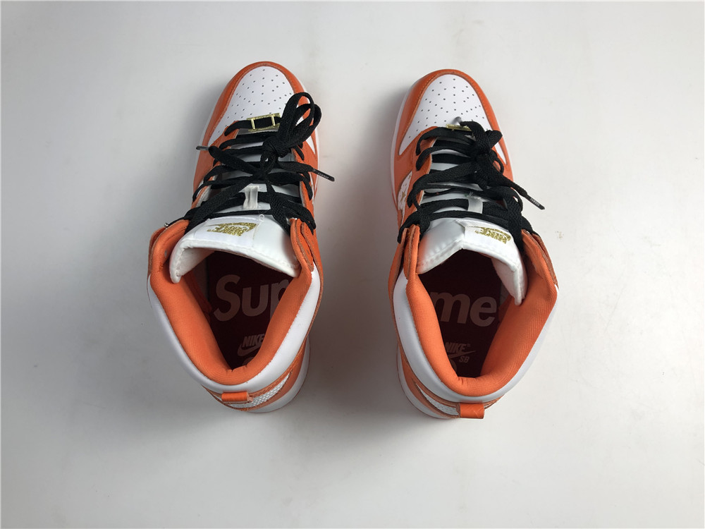 nike sb dunk high S*p*e orange