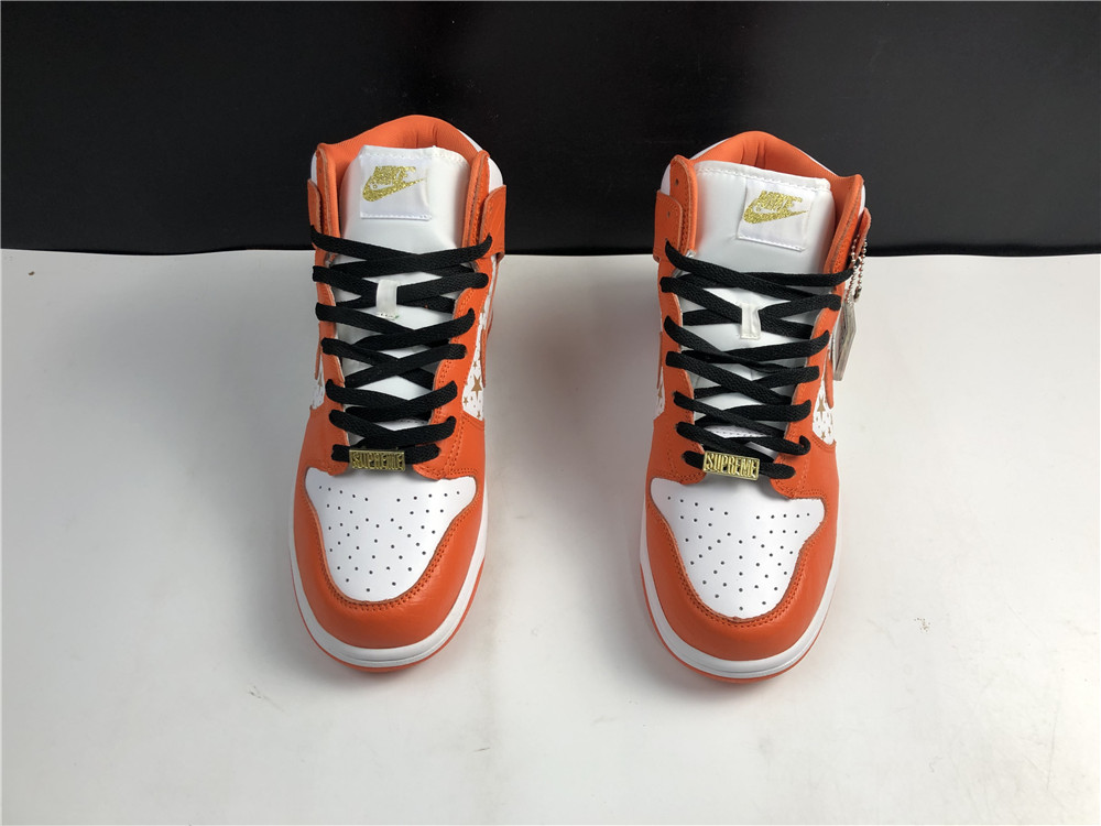 nike sb dunk high S*p*e orange