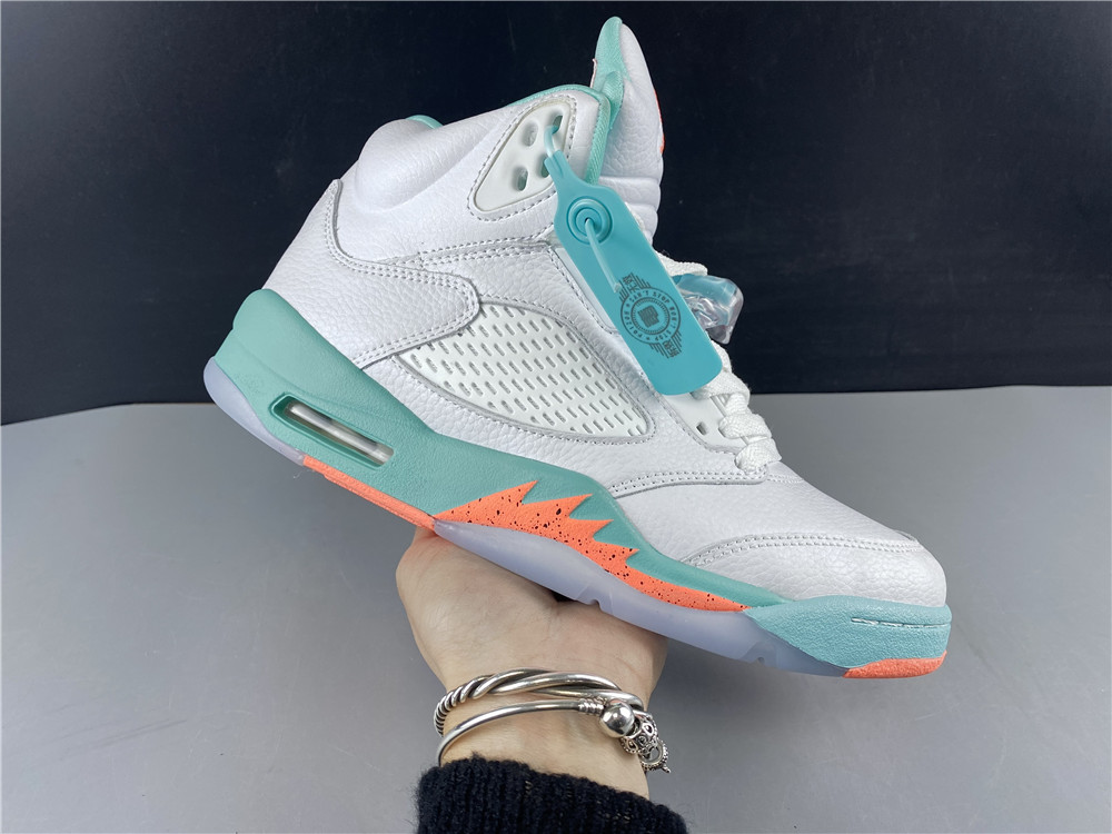 Air Jordan Retro 5 “IslandGreen CN2932-100