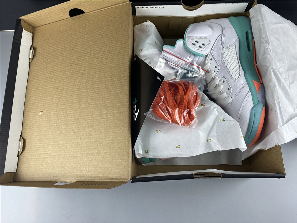 Air Jordan Retro 5 “IslandGreen CN2932-100