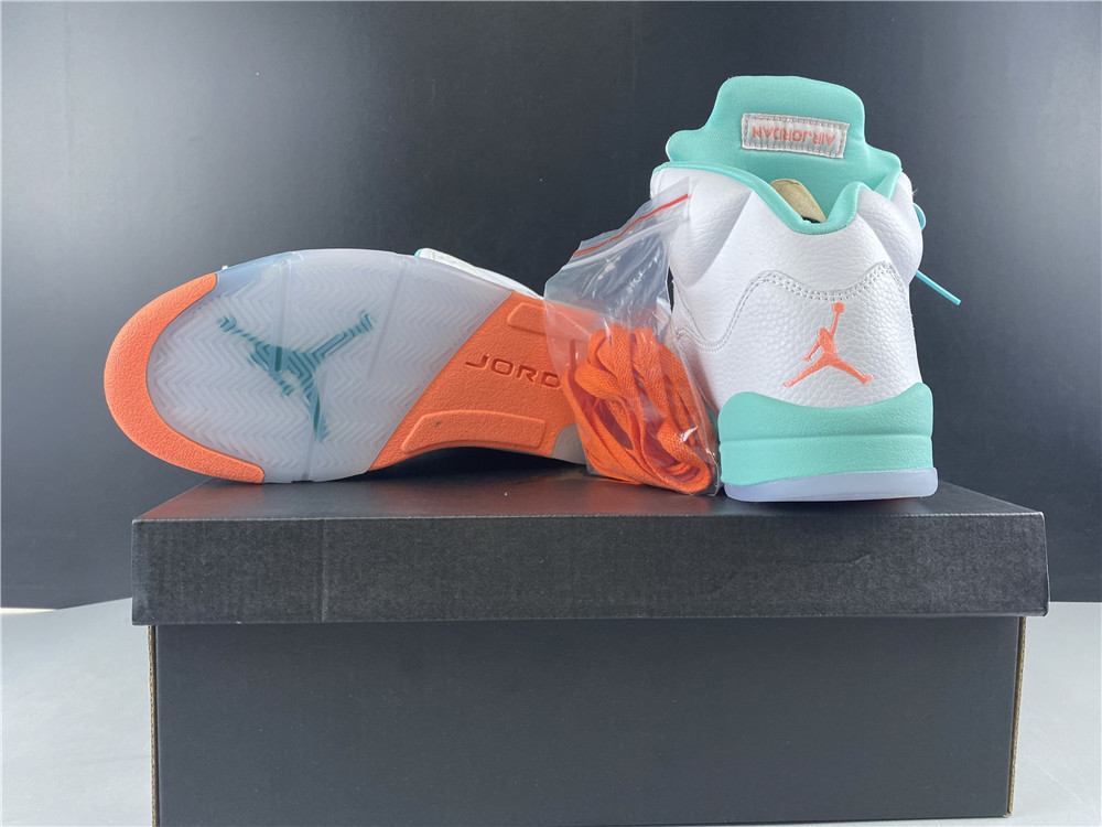 Air Jordan Retro 5 “IslandGreen CN2932-100
