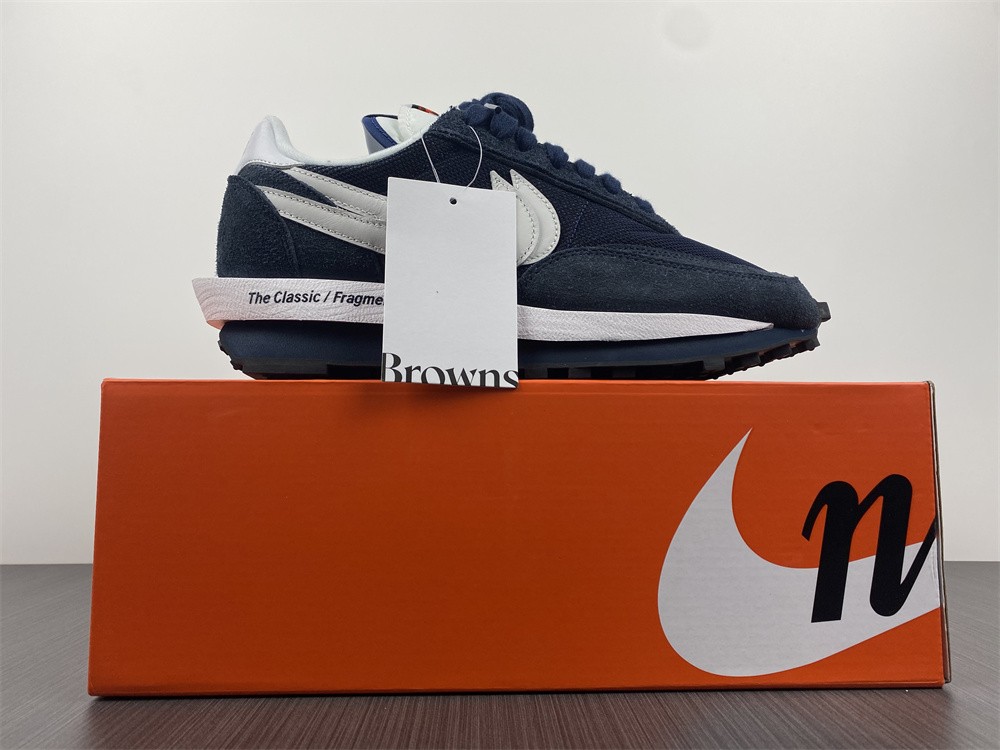 Fragment x Sacai x LDV Waffle Blackened Blue