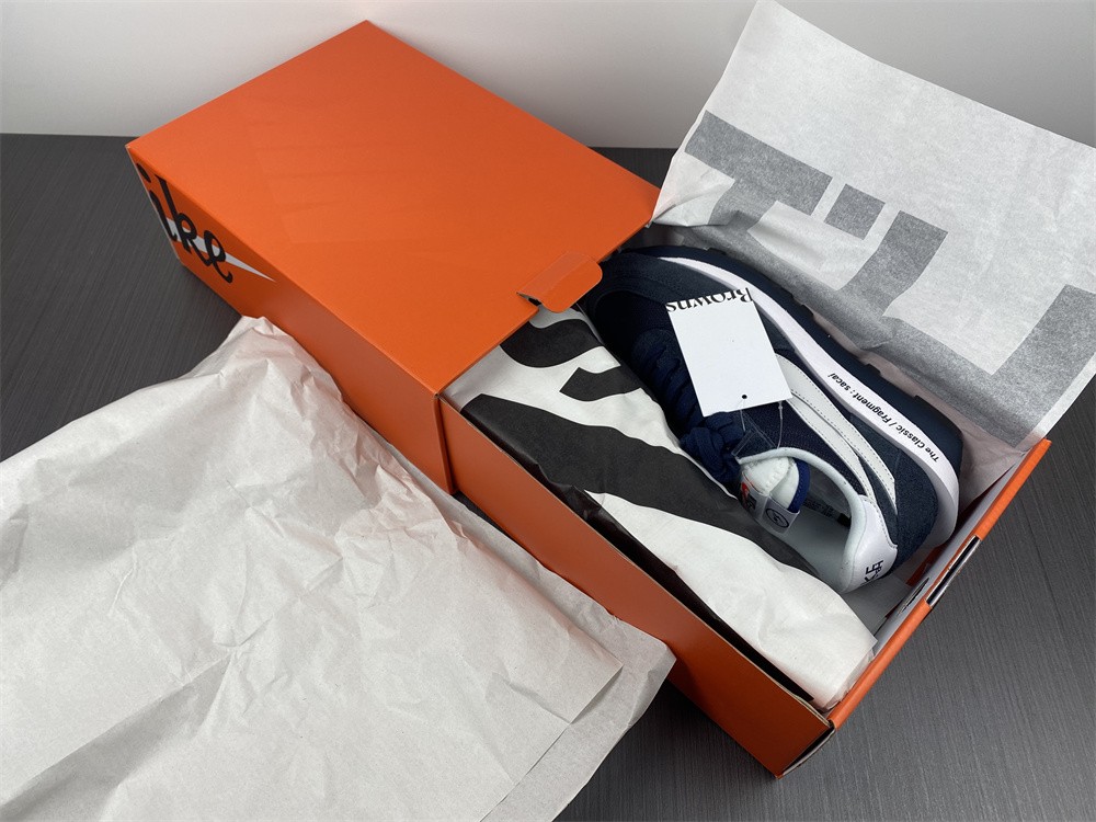 Fragment x Sacai x LDV Waffle Blackened Blue