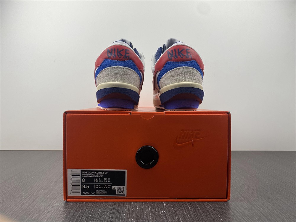 Sacai x Nk Zoom Cortez 4.0 DQ0581-10
