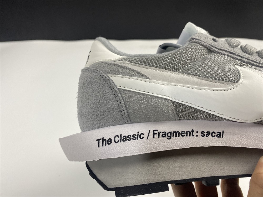 Fragment x Sacai x Nike LDWaffle Light Smoke Grey