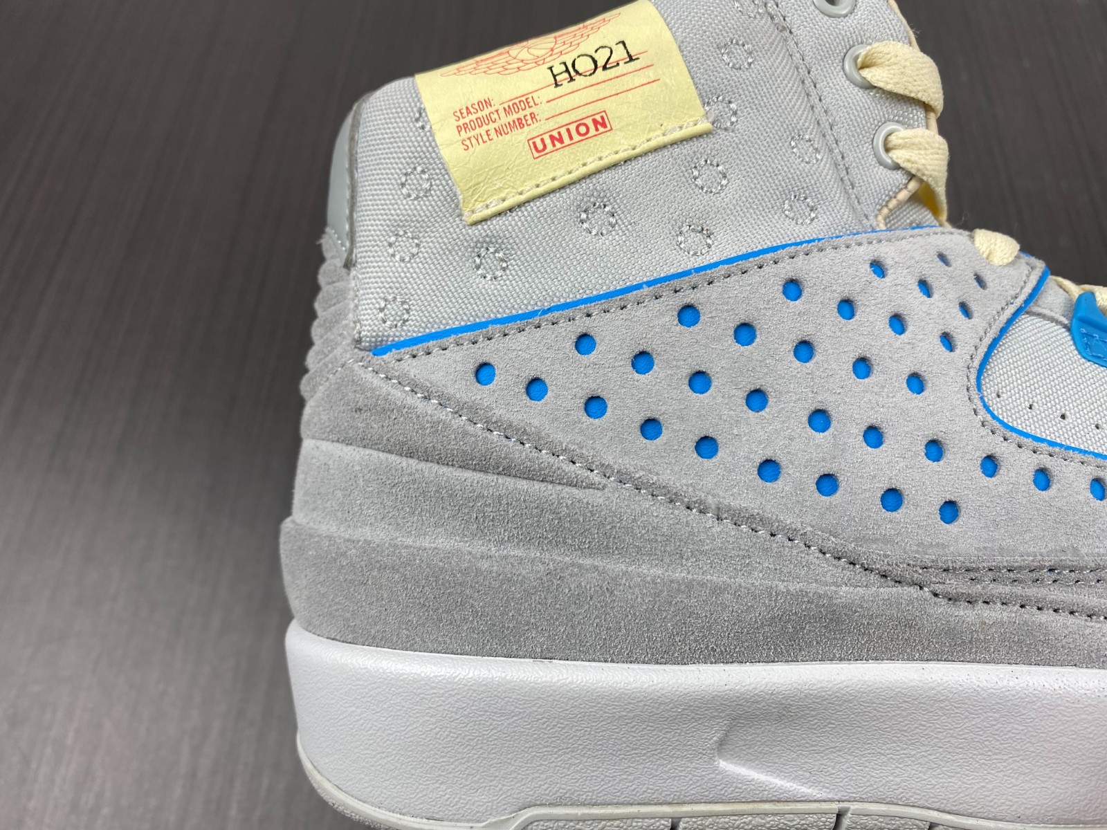 Union x Air Jordan 2 Grey Fog