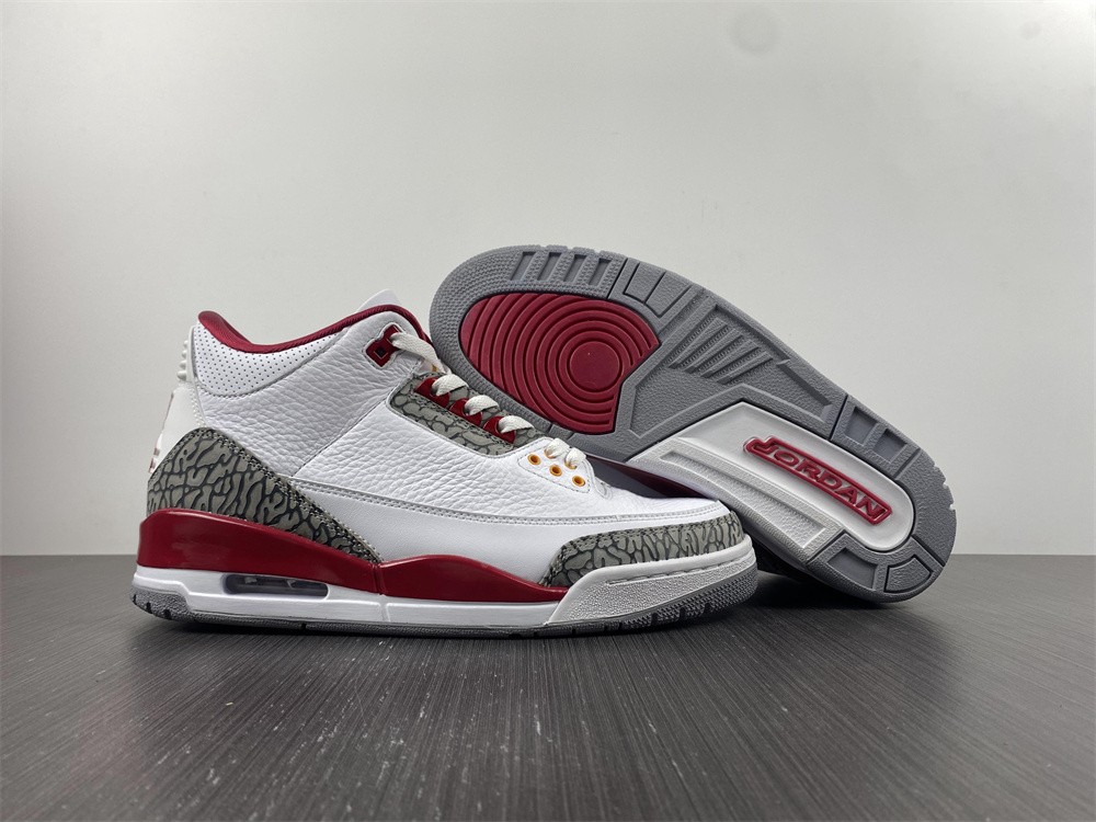Air Jordan 3 Cardinal Red