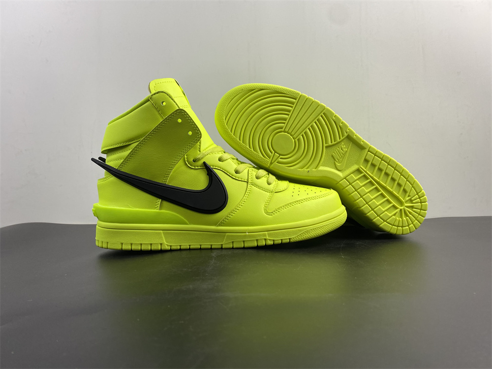 Ambush x Nike Dunk High Flash Lime