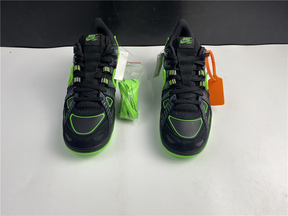 OFF-WHITE x Nike Air Rubber Dunk Green Strike