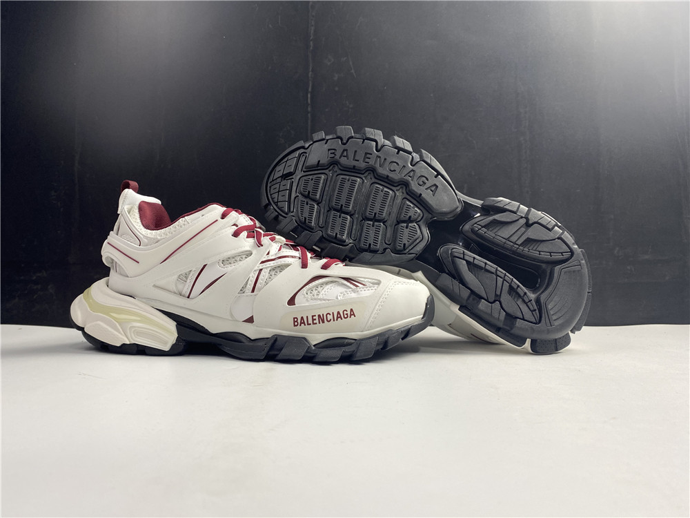 BLG Track White Red Black
