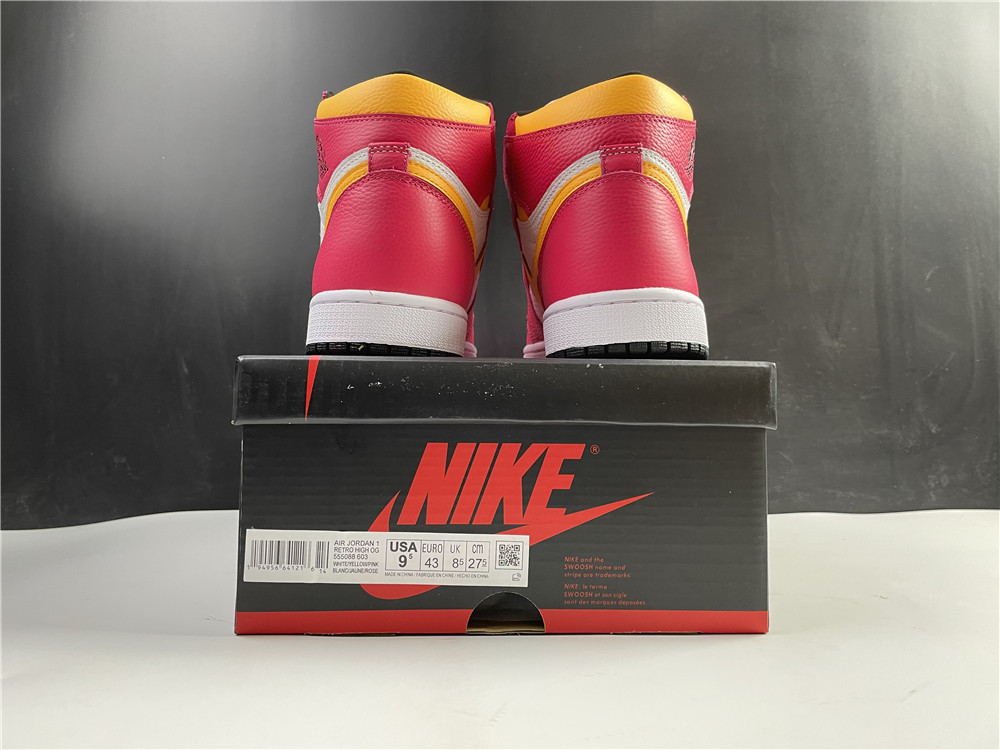 Air Jordan 1 High OG Light Fusion Red