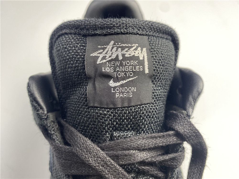 Stussy x Nike Air Force 1 Low "Black"