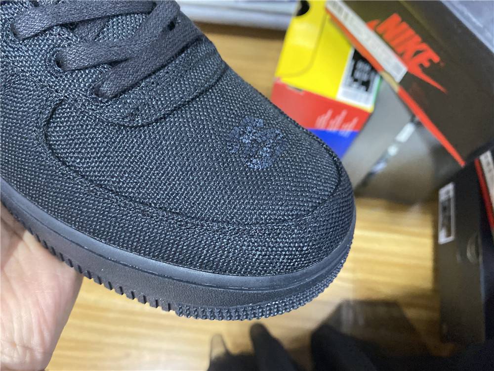 Stussy x Nike Air Force 1 Low "Black"
