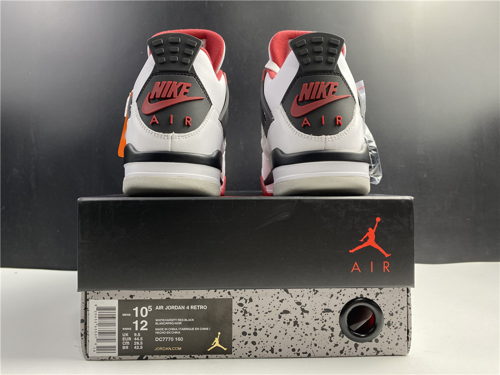 Air Jordan 4 “Fire Red” DC7770-160